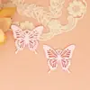 Acessórios para Joias DIY Liga Spray-Pintada Pingentes Grandes Multicor Vazados Borboleta 3D Charms para Bolsa Materiais Artesanais