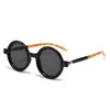 Nuevo Marco de Gafas Anti-Luz Azul Plano para Hombres y Mujeres, Moda Europea y Americana, Marco Redondo, Lente Plano de Tendencia para Posar