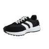 Nuevo modelo de zapatillas de estudiante de cintura fina para mujer, de suela gruesa, transpirables, para primavera y verano, zapatillas de papá de moda 2025 para mujer