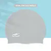 Touca de Natação de Silicone Qilang Atacado Adulto Crianças 50g Impermeável Homens e Mulheres Não Apertada Cabelo Longo Touca de Natação Logo Personalizado