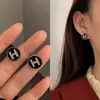 Pendientes de Rebaja [50 centavos el par] Pendientes de Tachuela Incrustados de Diamantes Estilo Coreano Simples Versátiles Pendientes de Corazón Flor