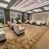 Jinbaohua Sheng Alfombra Clásica China VIP Habitación Nylon Hecho a Mano Lana Cobertura Total Alfombra Sala de Recepción de Negocios Fábrica