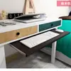Mesa de Computador Bandeja para Teclado Acessórios para Mesa de Computador Bandeja de Madeira Pendurada Trilho de Duas Seções Deslizante Bandeja para Teclado