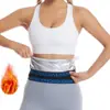 Cinturón lumbar reductor de sudor transfronterizo, faja moldeadora posparto, cinturón de soporte lumbar reductor de sudor para sauna fitness, entrenador de cintura con hebilla de tres filas