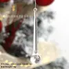 Christmas Decorations Transparent Ice Crystal Christmas Tree Pendants Snowflake Angel Ice Ornaments DIY Hanging Decorations Cross-Border