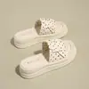 Zapatillas de Media Caña Cortas para Mujer para Usar en Capas, Estilo Popular para Uso en Exteriores, Nuevo Modelo de Verano 2026, Adecuadas para Combinar con Vestidos, Zapatillas para Mujeres Embarazadas, Antideslizantes para Uso en Exteriores