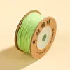 Hilo Brillante Multicolor en Rollos Pequeños Hilo de Algodón Retorcido a Mano Mezcla con Purpurina Hilo de Tejer DIY para Manualidades y Pulseras de Cuentas al por Mayor
