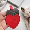 Compartilhamento de óleo quente ~ Espelho de maquiagem portátil Pink Love mini espelho pequeno de alta qualidade com lentes de aço inoxidável