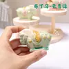 Luoyang Tang Sancai Cavalo de Cerâmica Enfeites de Mesa Pônei de Cerâmica Cavalo Pudim Fofo Coração de Menina Fofa Arte Feita à Mão