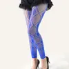 Meias de Rede Moda Nove Pontos Femininas Sexy Meias de Rede Vazadas Leggings Nove Pontos Meias de Rede Calças Meias de Rede