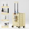 2025 Nova Mini Mala Multifuncional Que Pode Ser Levada no Avião, Mala Pequena de Bordo 18 Mala Trolley de Curta Distância para Mulheres