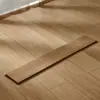 Adesivos de Piso de PVC com Textura de Madeira, Azulejos de Piso Autoadesivos, Revestimentos de Piso de Plástico para Uso Doméstico, Reforma de Piso, Resistente ao Desgaste e à Água