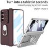 Funda para Teléfono Samsung Z Fold5 Bisagra Plegable Soporte Magnético Personalizado Creativo Cubierta Protectora tipo Armadura Fold5