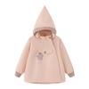 Jaqueta Infantil Fashionável à Prova de Três Coisas Processamento e Customização Estilo Escandinavo Casaco Corta-Vento Infantil com Capuz Personalizado Casual para Passeios