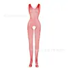 Suspensórios de Seda Pretos, Meias Sexy, Pijama Transparente Vazado, Body com Suspensórios, Lingerie de Rede com Abertura no Gancho W253