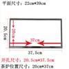 Mesa de Té Kung Fu Estufa de Té Placa Cubierta Mesa de Té 20/37/23 Accesorios para Juego de Té Hechos de Palo de Rosa y Madera de Ala de Pollo con Bandeja de Té Incrustada