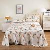 Atacado Algodão Pequeno Bambu Lençóis Espessados Desenho Animado Estampado Quatro Estações Universal Roupa de Cama Dormitório Estudante Lençóis de Solteiro e Casal