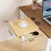 Placa de Extensão de Mesa Dobrável Ferramenta de Expansão para Mesa de Computador Braço de Extensão Lateral Suporte Bandeja para Teclado
