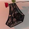 Cosas Privadas Dulces Bragas de Encaje Hueco Sexys para Mujer Malla Transparente Cintura Baja Pura Deseo Braguitas de Mariposa para Mujer