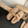 Zapatos Mary Jane de mujer, estilo nuevo 2026, con aumento interno de altura y forro de felpa, adecuados para uso en exteriores, botas de nieve sin cordones, zapatos de algodón y mocasines