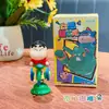 Llavero de Muñeca Dinámica Dimensión Pequeña Crayon Original Colgante Pequeño Llavero para Mochila Escolar de Pareja Colgante Pequeño Regalo