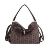 Bolso tote a rayas y lunares estilo coreano, gran capacidad, bolso de hombro para mujer, nuevo bolso cruzado de moda Otoño 2026