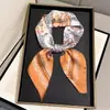 Nuevo Pañuelo de Seda con Estampado Paisley Retro para Mujer, Bufanda Cuadrada Fina para Decoración del Cuello, Pañuelo de Moda de Gama Alta Versátil y Elegante