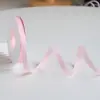 Shangjin Cinta de Color Sólido Mate de 1.0 cm Cinta de Algodón Cinta de Poliéster Cinta para Ramo de Flores Caja de Regalo Cinta para Atar Cinta de Satén Floral DIY