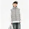 Nuevo Chaleco de Plumas para Niños Otoño/Invierno 2026, Nuevo Estándar 90% Plumón de Pato Blanco, Cuello Alto, Cálido, Informal, Elegante Ropa de Abrigo