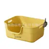 Caixa de Areia para Gatos Jumbo Semi-fechada Anti-respingo Super Grande Aprofundada Banheiro para Gatos Suprimentos para Pets Gato Fabricante Atacado