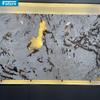 Fondo de TV de lujo de mármol natural, venta directa de fábrica, sala de estar moderna, sencilla, accesible, de lujo, para cine y televisión, ingeniería de pared.