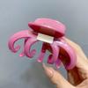 A056-2 Celebridad de Internet Transfronteriza de Verano Clip de Etiqueta de Carta de Gama Alta Clip para Coleta Alta Clip para el Cabello Estilo Zhao Lusi para Mujer