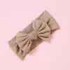 Amazon al por mayor puntual accesorios para el cabello de niños nuevo elástico nailon lazo ancho banda para el cabello de bebé protección para bebé puerta halógena