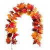 Folhas de Bordo Artificiais de Outono em Estoque Decorações de Halloween de Outono Amazon Guirlanda de Folhas de Bordo de Outono de Ação de Graças