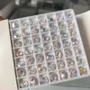 Flor de Hielo Brillante Dongzhou Arte de Uñas Diamante DIY Joyería Accesorios Azúcar Rocoso Cuadrado Gordo Punta Agrietada de Hielo Diamante Forma Especial Diamante de Uña Adornos