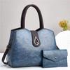 Bolso de mano de moda para mujer de mediana edad, informal, de alta gama, sencillo, de hombro, bandolera de gran capacidad