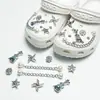 Amuletos para Zapatos Croc, Accesorios para Mujer, Clips para Zapatos DIY, Decoraciones 3D con Pedrería, Clips Desmontables, Estilo de Moda de Influencers