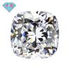 Huagang Gem 9A Fertilizante Almofada Quadrada Branco Zircônio Cúbico Óxido Pedra Nua Super Flash Simulação Broca Atacado