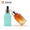 Frasco Conta-gotas de Vidro Preto para Chá com Ombro Inclinado 30ml, Frasco para Essência, Frasco para Óleo Essencial, Frasco de Vidro para Líquidos de Beleza, Fabricante em Estoque