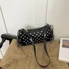 Bolso Elegante para Mujer con Lunares Nuevo Otoño 2026, Bolso de Hombro Cruzado Cuadrado Versátil de Lujo a la Moda para Viajes