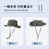 Sombrero de Pescador para Hombre Sombrero de Sol para Pesca al Aire Libre de Secado Rápido Transpirable Sombrero de Sol Combinable Multifuncional Sombrero de Mezclilla de Ala Ancha