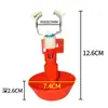 Bebedouro automático bico de galinha esfera de aço bebedouro atacado transfronteiriço mola pato ganso pombo bebedouro copo suspenso