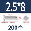 Tornillo de cabeza plana con bisel cruzado biselado de acero inoxidable 304, tornillo de bisel alargado para muebles M6