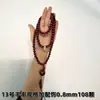 Pulseira de Bambu com Sândalo Verde para Mulheres, Contas Budistas, Contas de Lótus Bodhi de Sândalo Verde, Pulseira de Círculo Único Estilo Étnico para Estudantes Homens Sândalo