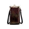 Bolso de Hombro, Gran Capacidad, Bolso para Teléfono Móvil de Mujer, Bolso Pequeño Cruzado, Mini Bolso para Teléfono Móvil de Verano, Diseño Estilo Chino, Portátil