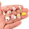 Joyería de Cartón de Leche de Fresa y Cereza Accesorios Colgante de Aleación DIY Cadena de Teléfono Llavero Encanto Venta Caliente Transfronteriza