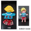 Milu adecuado para ropa de muñeca xiaolemei accesorios vestido a cuadros de una pieza traje de pantalón ropa de muñeca múltiple