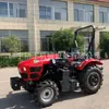 Tractor de Perfil Bajo Huaxuan 504 para Árboles Frutales Luoyang, Tractor de 50 Caballos de Fuerza para Voltear la Tierra en Invernaderos