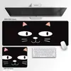 Alfombrilla de Ratón Antideslizante y Resistente a Manchas con Diseño Lindo de Gato, Venta Directa de Fábrica, Alfombrilla Grande Personalizable para Ratón, Esterilla para Escritorio de Oficina