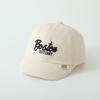 Chapéu de Comércio Exterior Carta Boston Quente Boné de Beisebol para Bebê Outono e Inverno Novo Chapéu de Aba Curta com Viseira Chapéu Casual